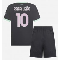 AC Milan Rafael Leao #10 Tredje Tröja Barn 2024-25 Kortärmad (+ Korta byxor)